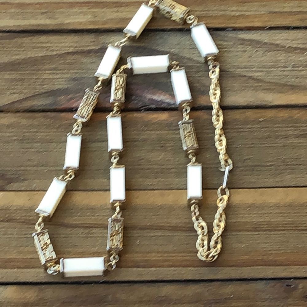 Vintage Rare Hobe Rectangular Beaded Geometric Cr… - image 8